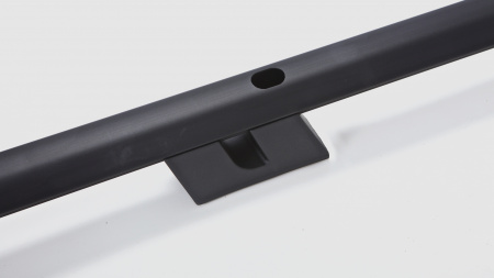 Рейлинги Сan Auto (HYH1.73.3810) Crown Black со сверлением кузова для Hyundai Starex / H-1 II 2007+ от магазина ФаркопРос